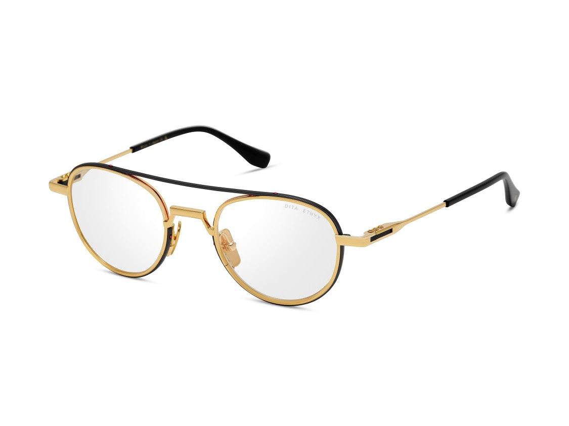 Dita Gold Ethyx Titanium Aviator Sunglasses