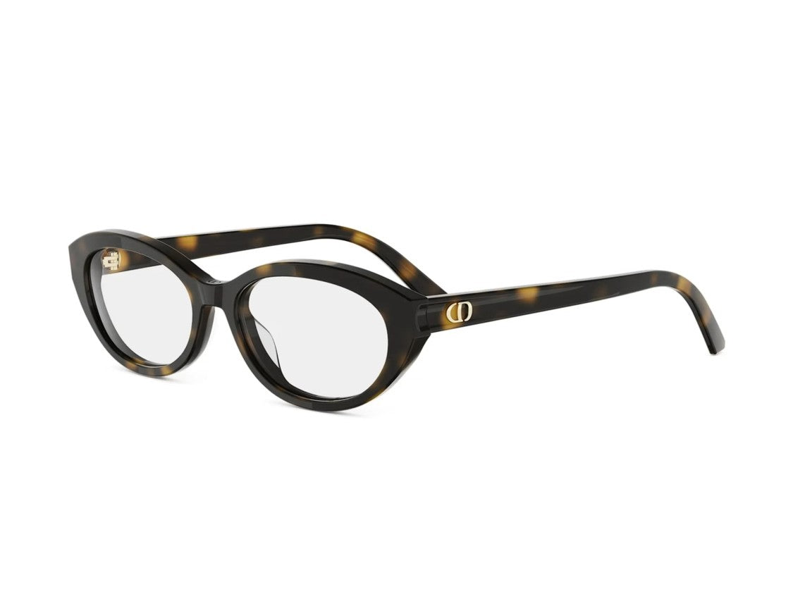 Dior Tortoiseshell Cd50127i Oversized Cat-Eye Eyeglasses