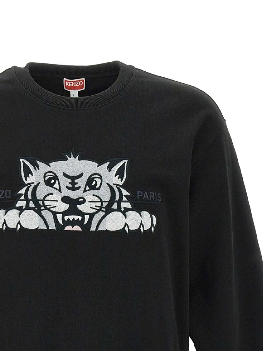Kenzo Tiger Graphic Black Sweatshirt