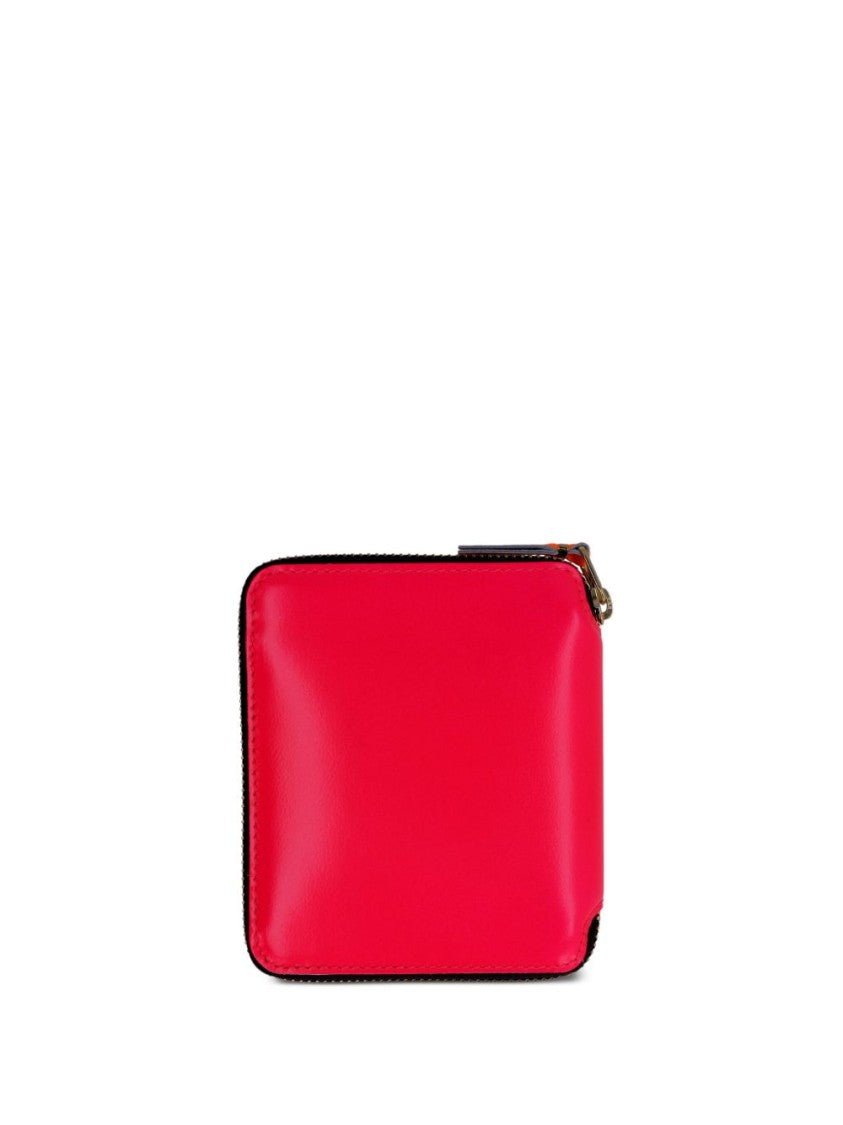 Comme Des Garçons Multicolor Compact Square Colorblock Zip-Around Wallet