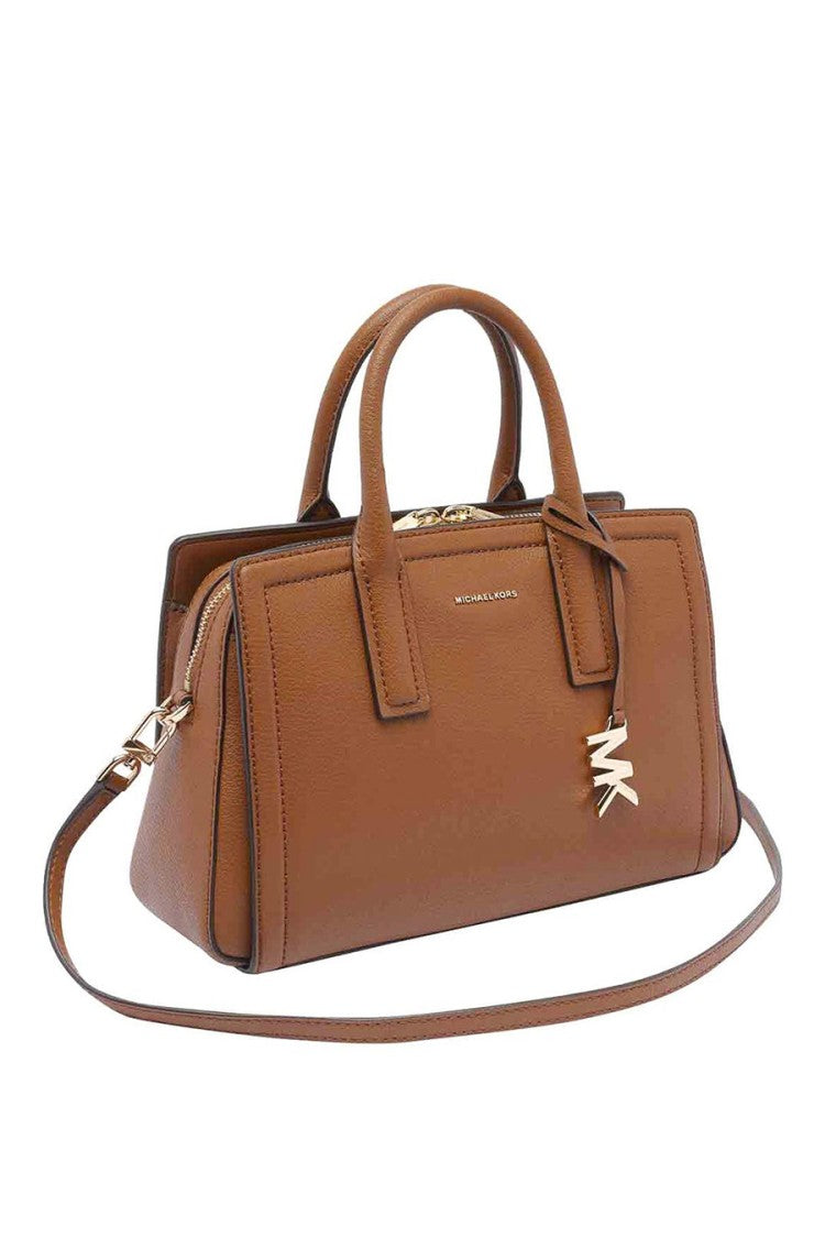 Michael Kors Brown Leather Tote Bag
