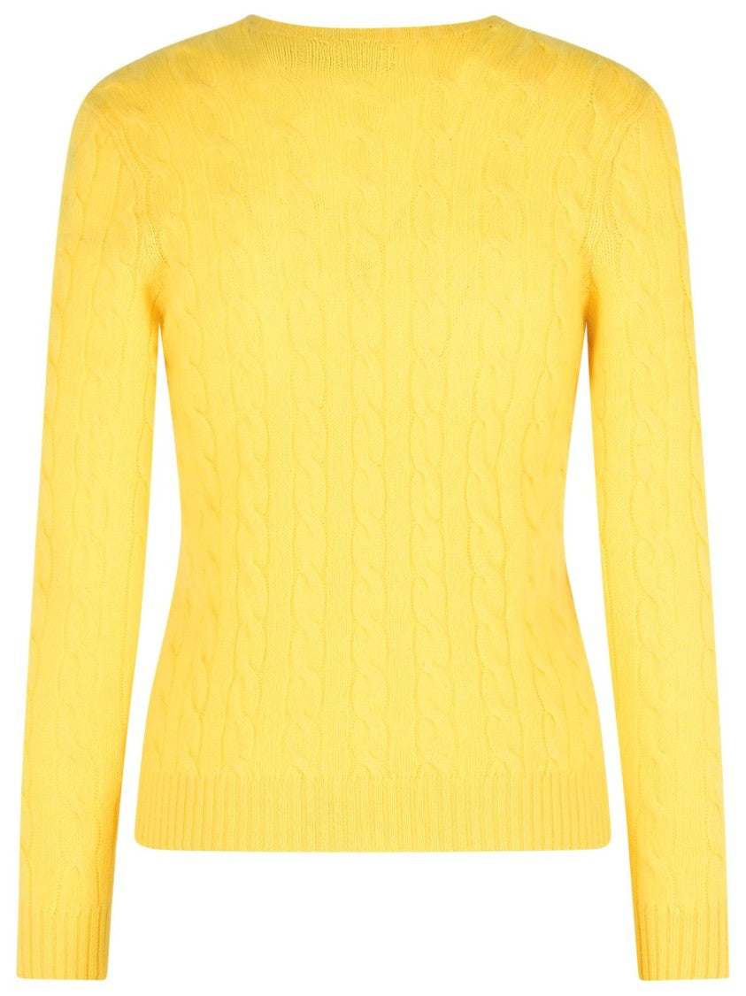 Polo Ralph Lauren Yellow Cashmere Blend Sweater