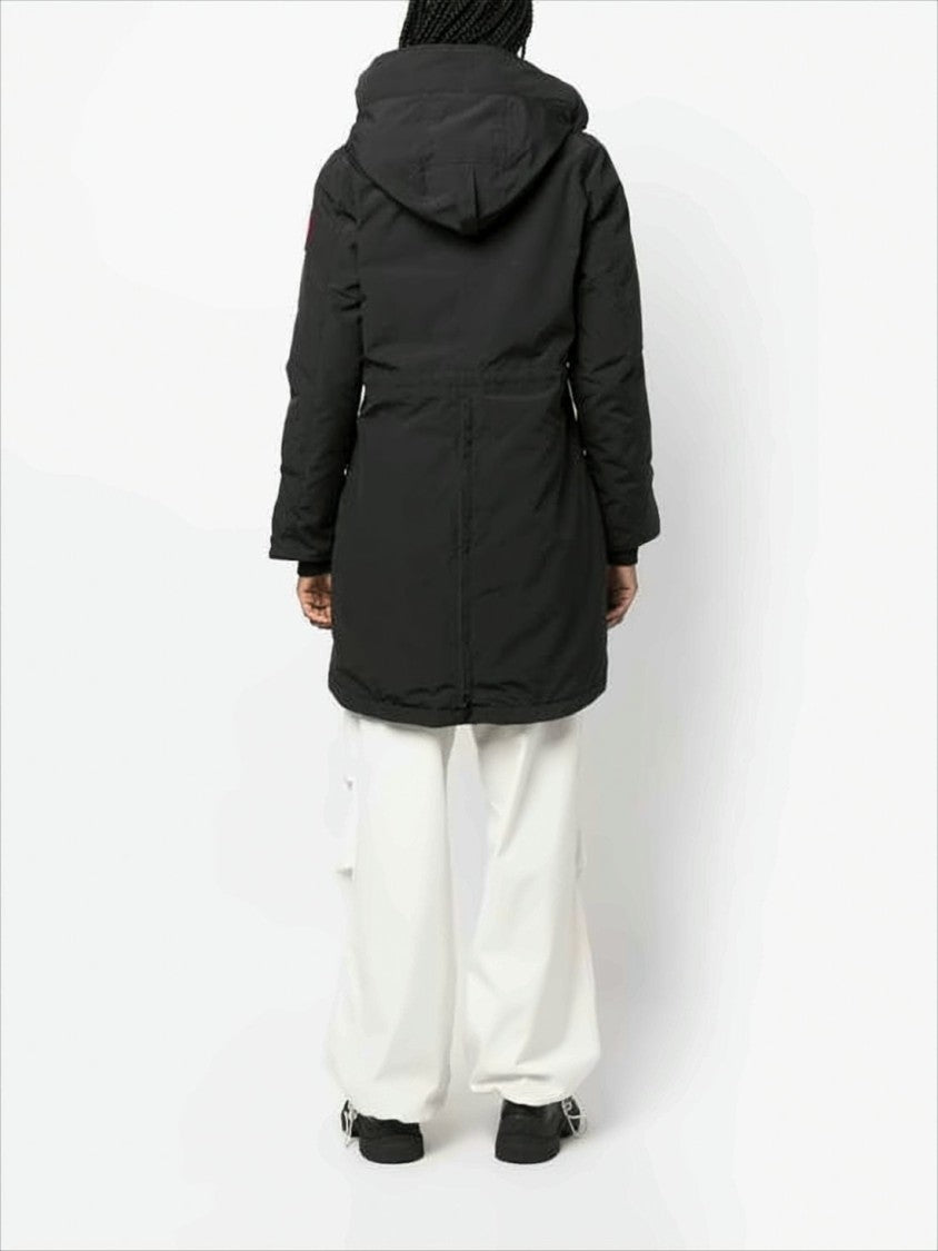Canada Goose Mid-Length Insulated Parka With High Collar And Hood