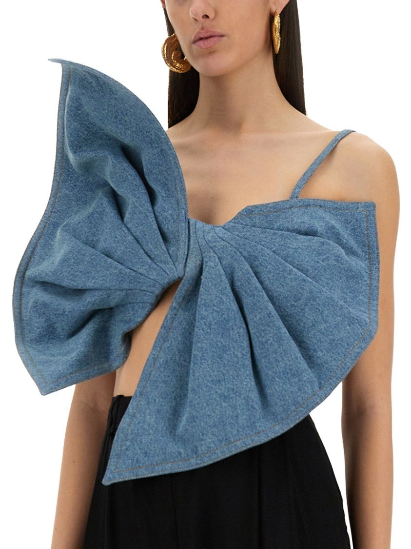 Nina Ricci Twisted Design Top With Sculptural Front