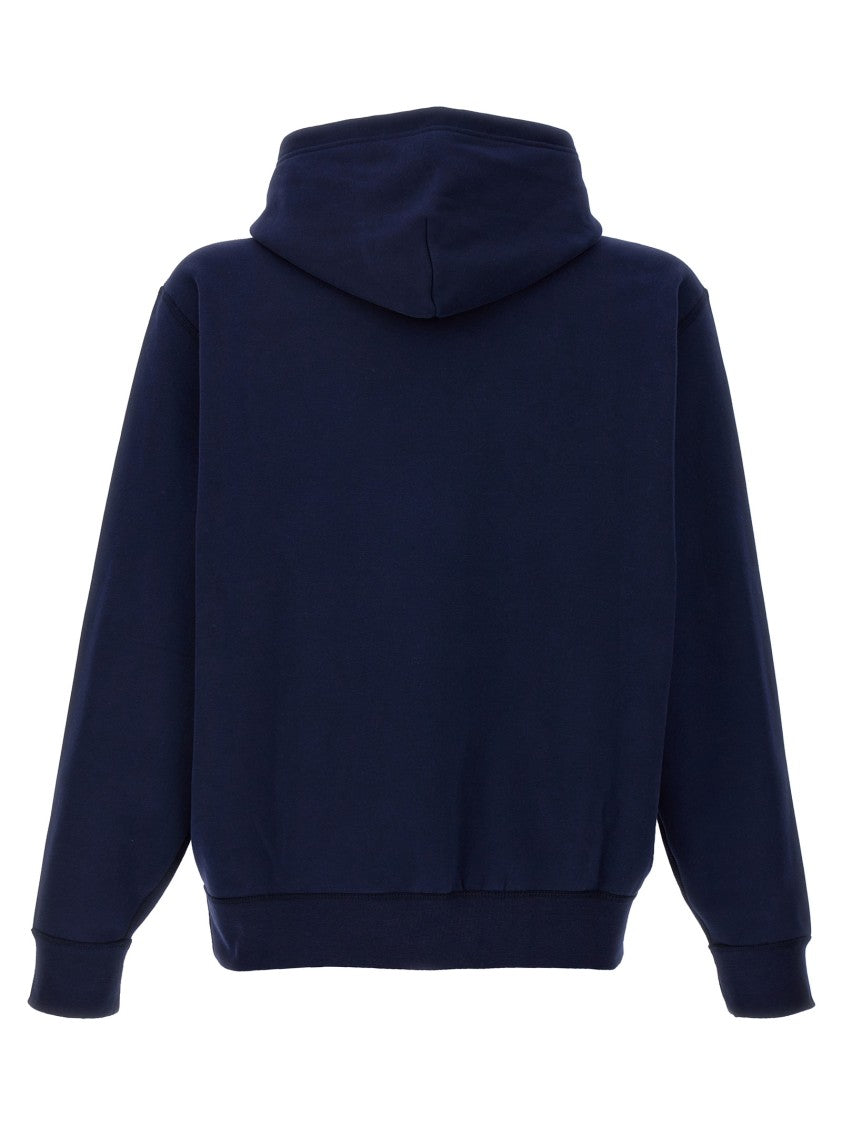 Polo Ralph Lauren Classic Blue Cotton Hoodie
