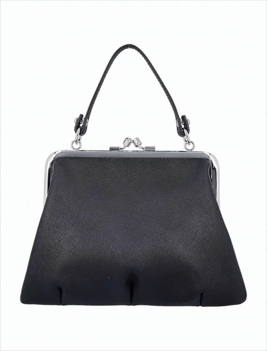 Vivienne Westwood Structured Black Shoulder Bag
