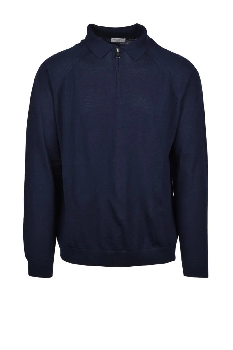 Paul & Shark Knit Polo - Blue