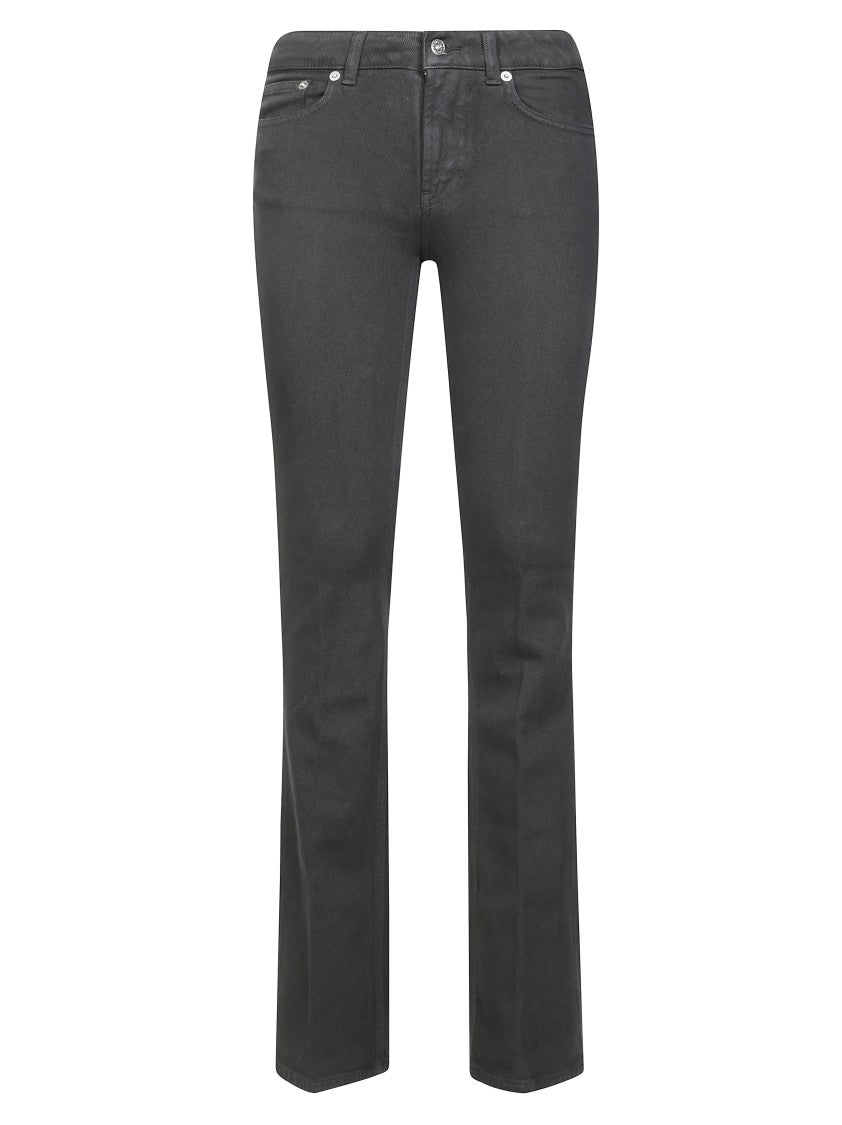 Dondup High-Waisted Wide-Leg Pants With Concealed Fastening