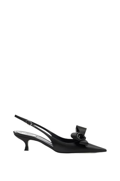 René Caovilla Bow Slingback 50