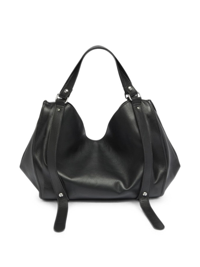 Diesel Soft-Silhouette Black Bag With Dual Handles And Adjustable Strap