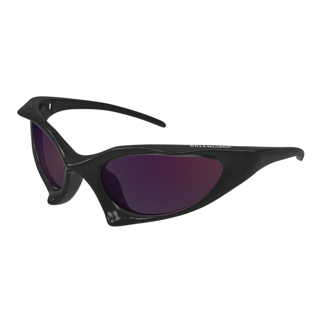 Balenciaga Bb0352s Futuristic Cat-Eye Sunglasses