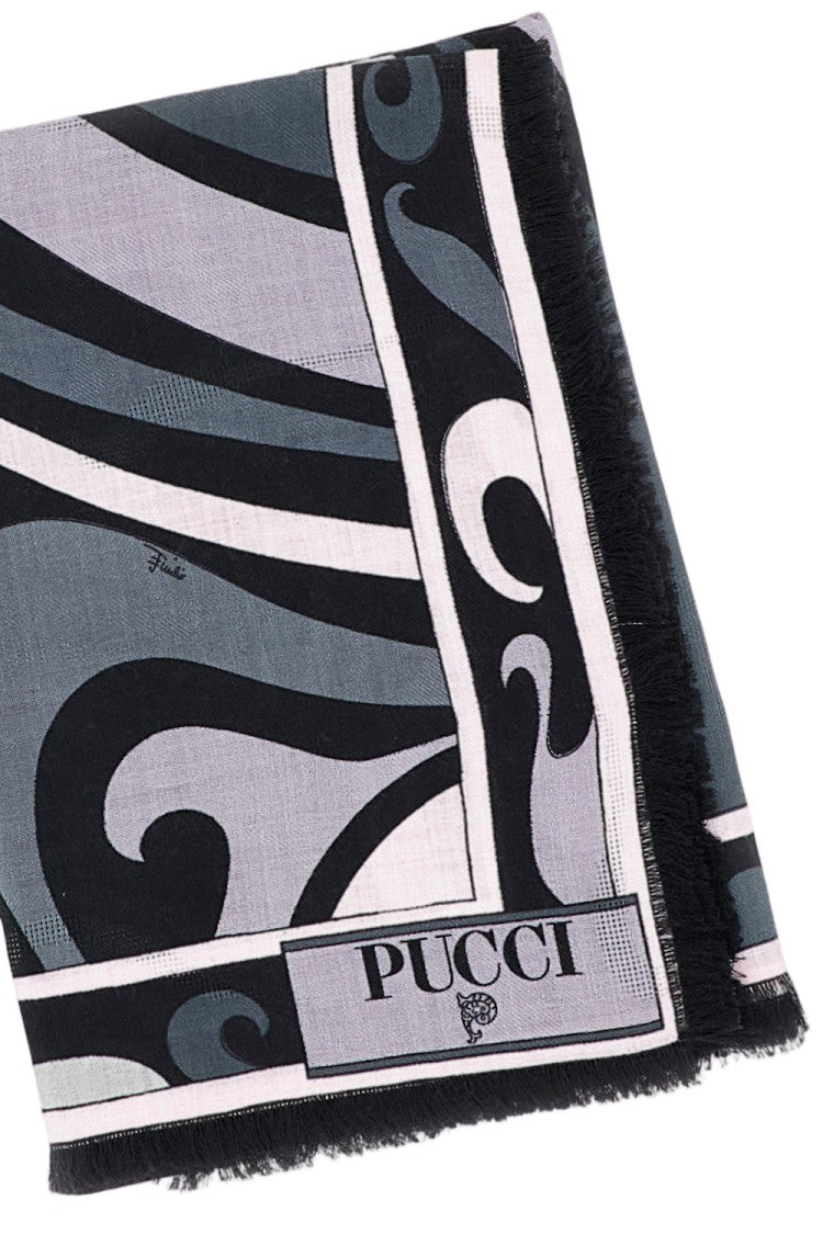 Emilio Pucci Wool And Silk Pashmina