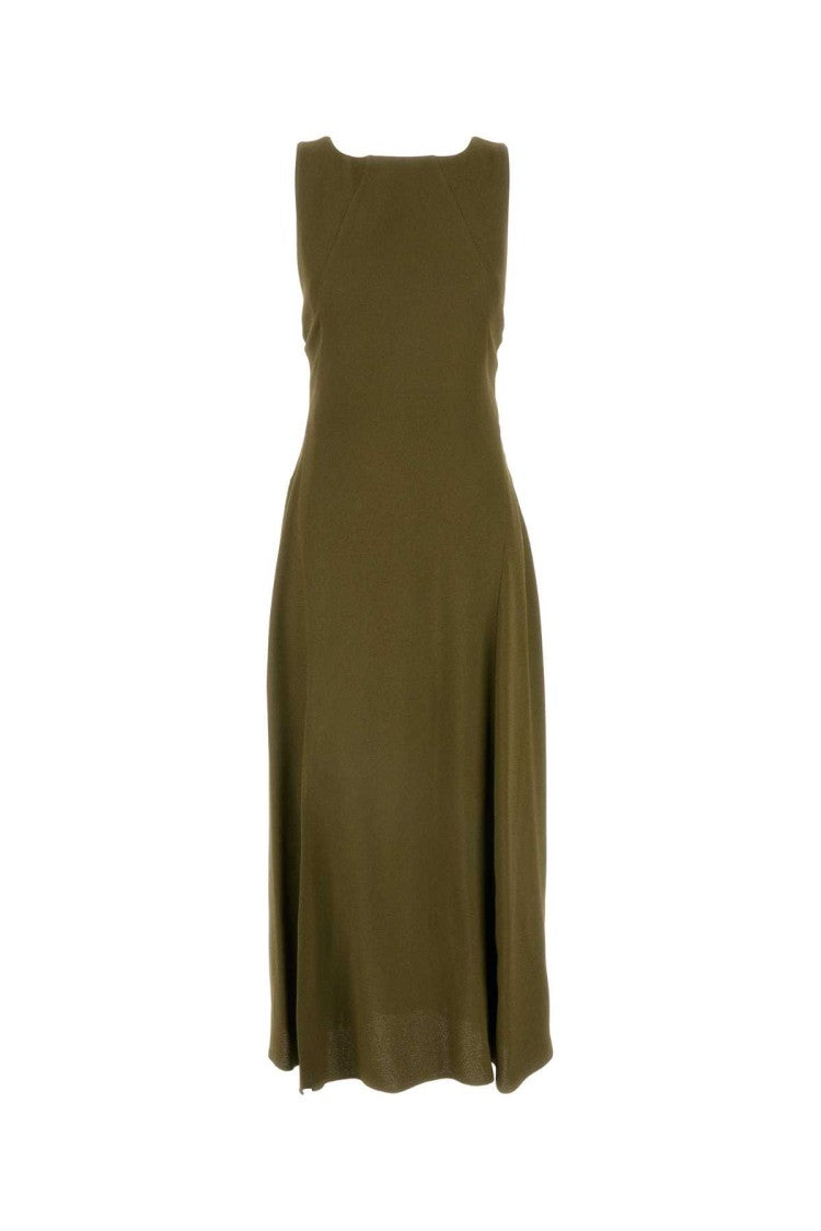 Fendi Olive Green Sable Dress