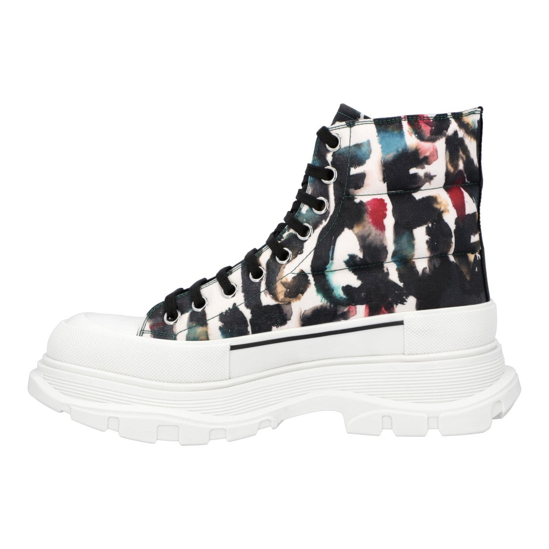 Alexander Mcqueen Tread Slick Boots 'Graffiti'