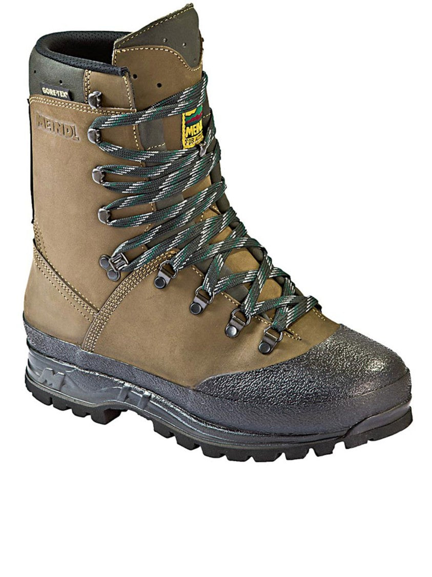 Meindl Brown Antarktis Leather High-Top Boots