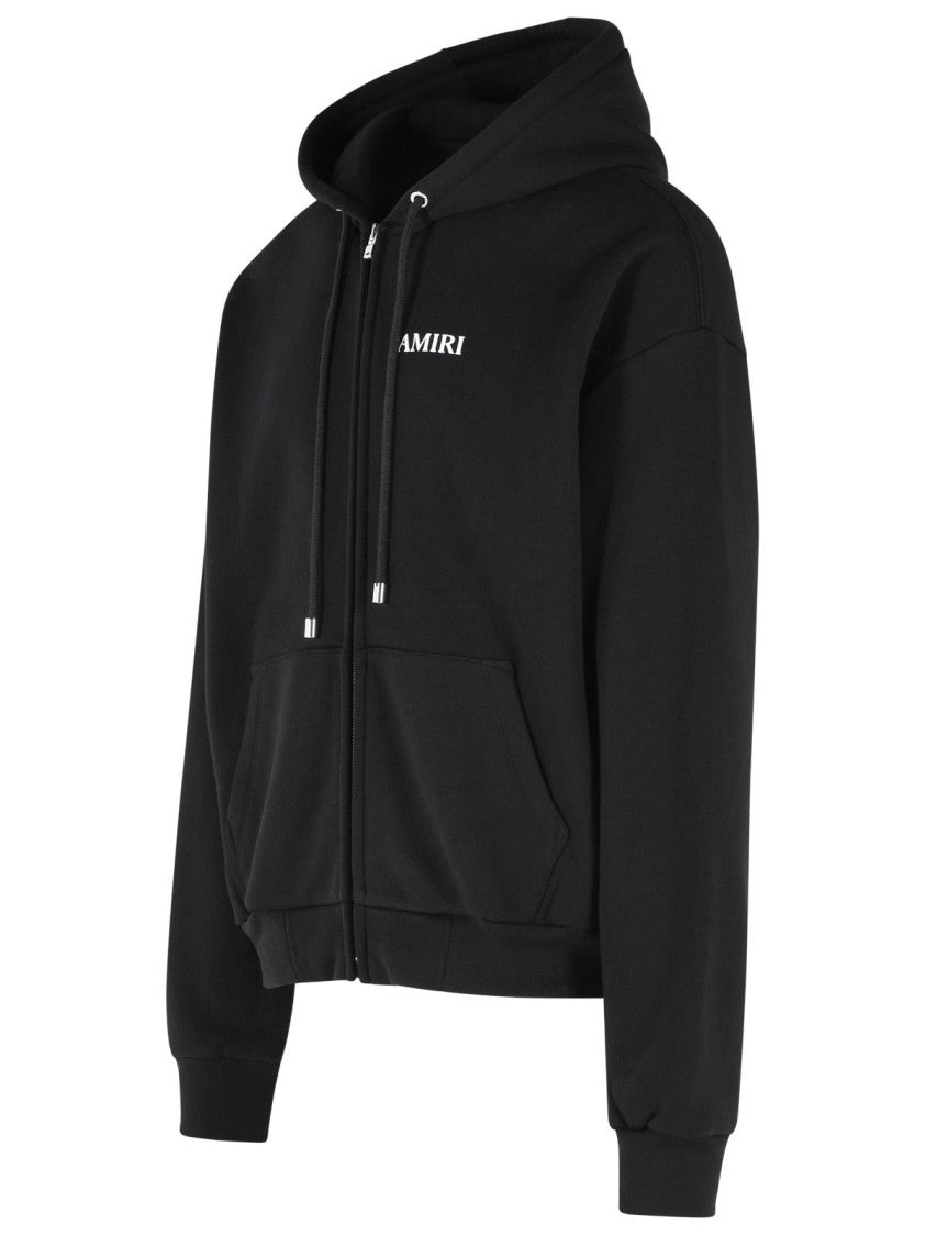 Amiri Black Cotton Sweatshirt