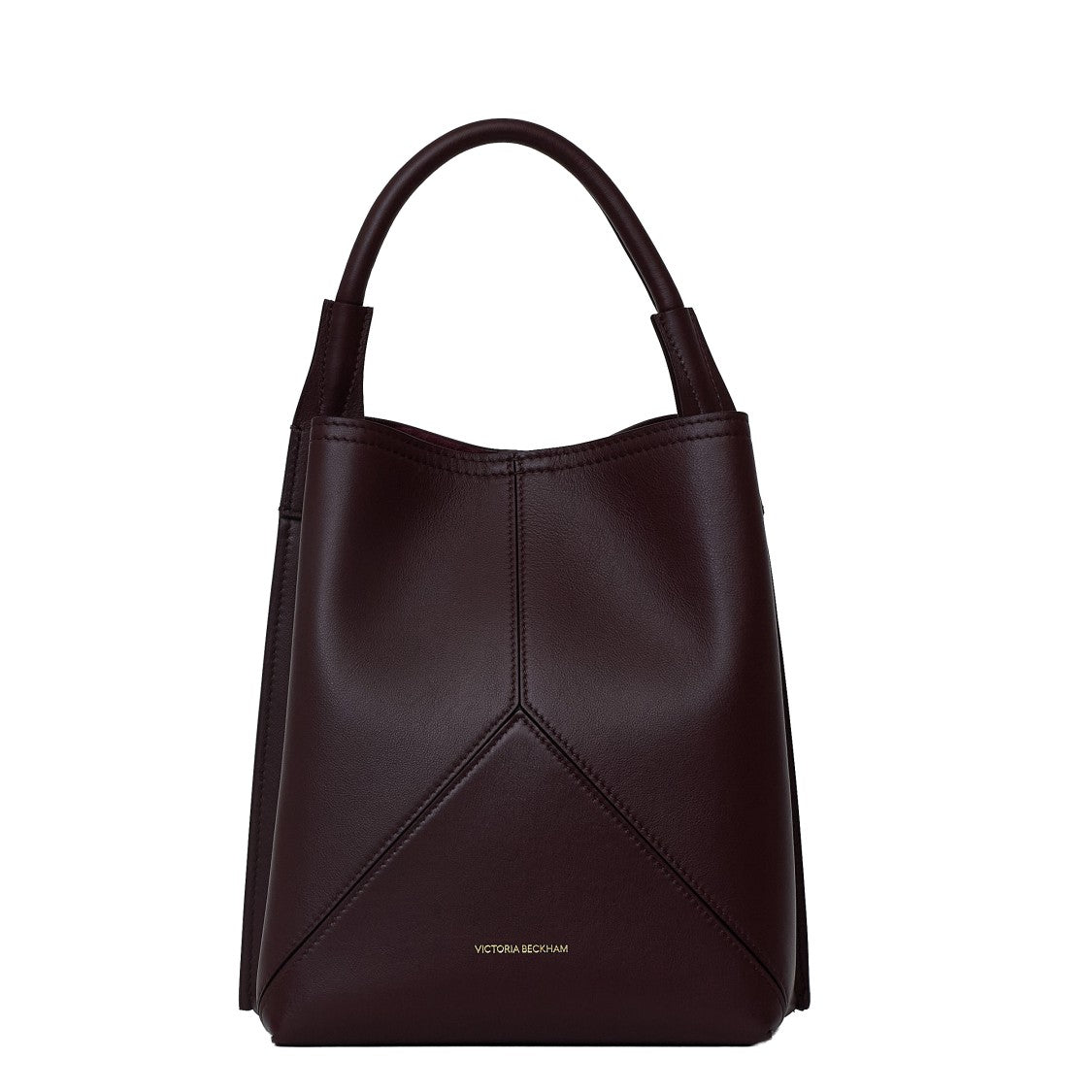 Victoria Beckham Victoria Plie Leather Bucket Bag