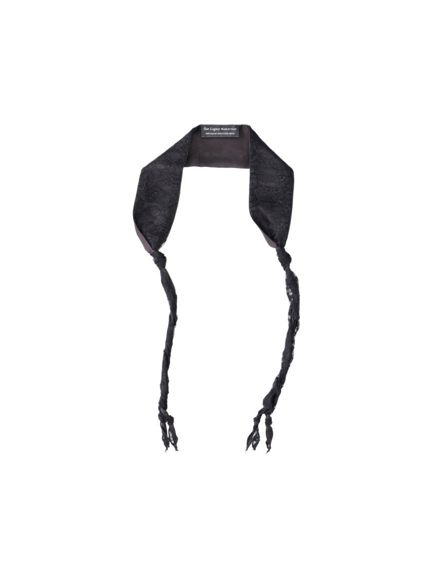 Our Legacy "Twisted" Tie – Black