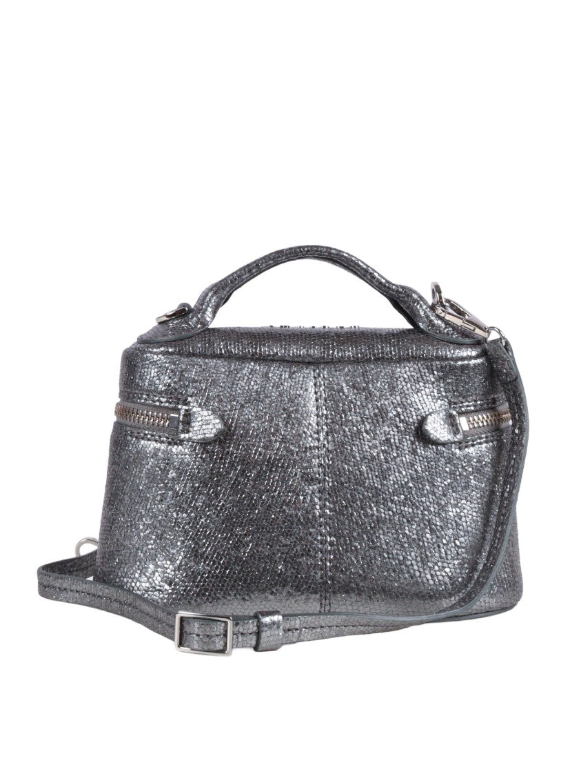 Claudio Orciani Silver Joy Light Nappa Mini Bag