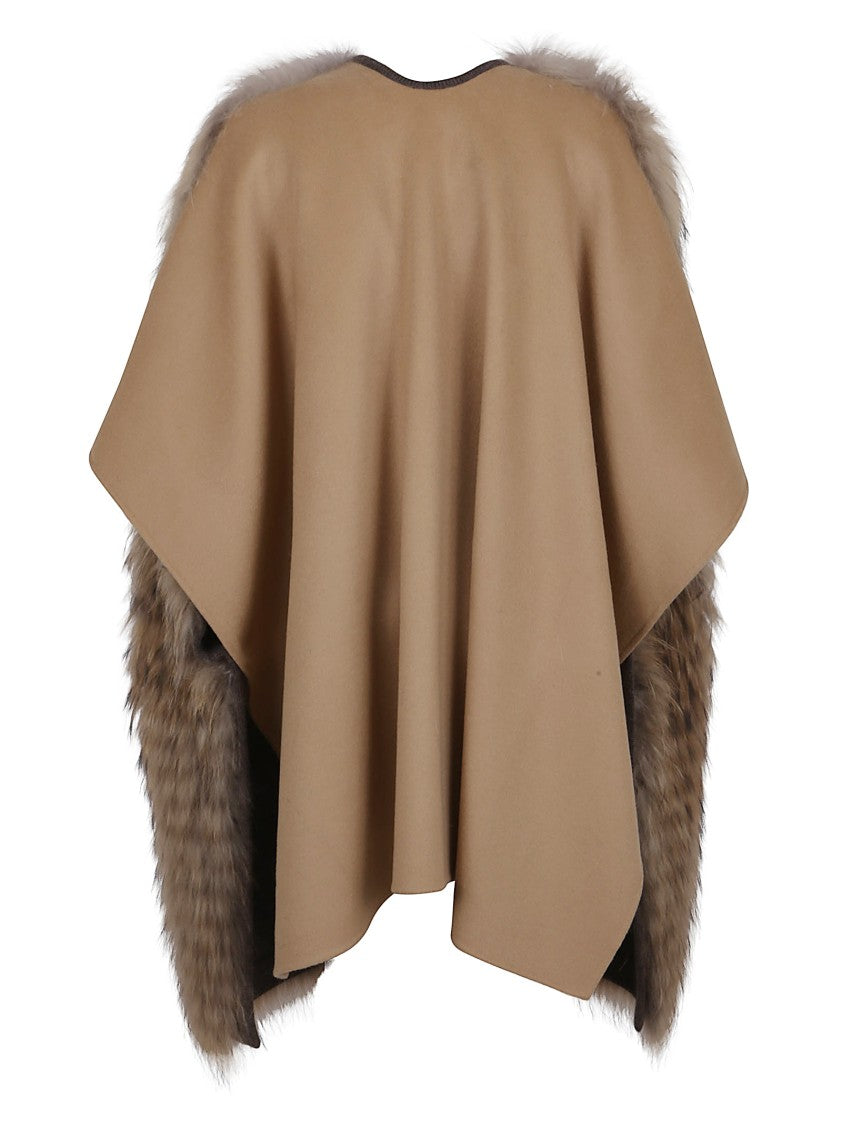 Parosh Wool And Faux Fur Vest