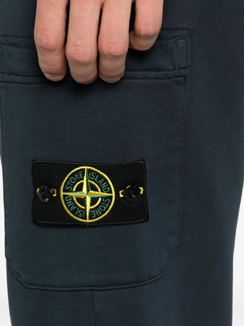 Stone Island Patch-Pocket Drawstring Trousers