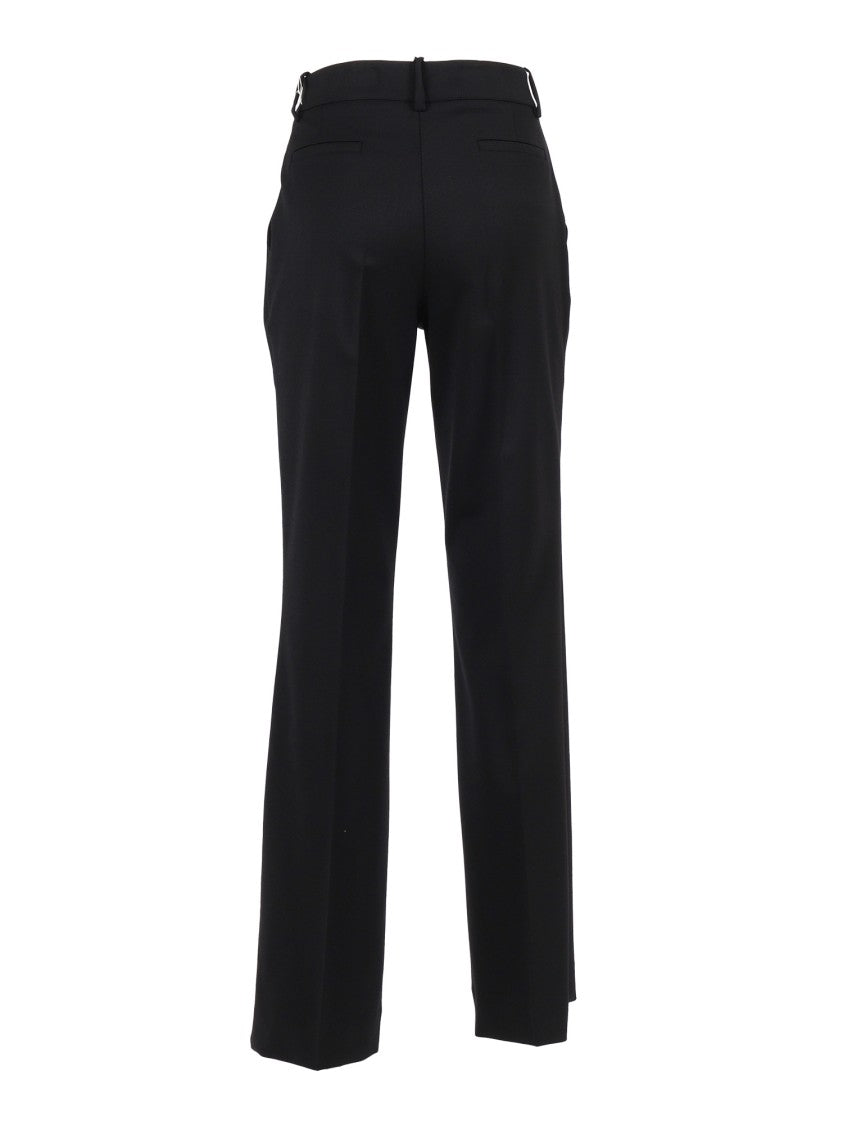 P.A.R.O.S.H. Straight-Leg Tailored Trousers With Classic Waistband