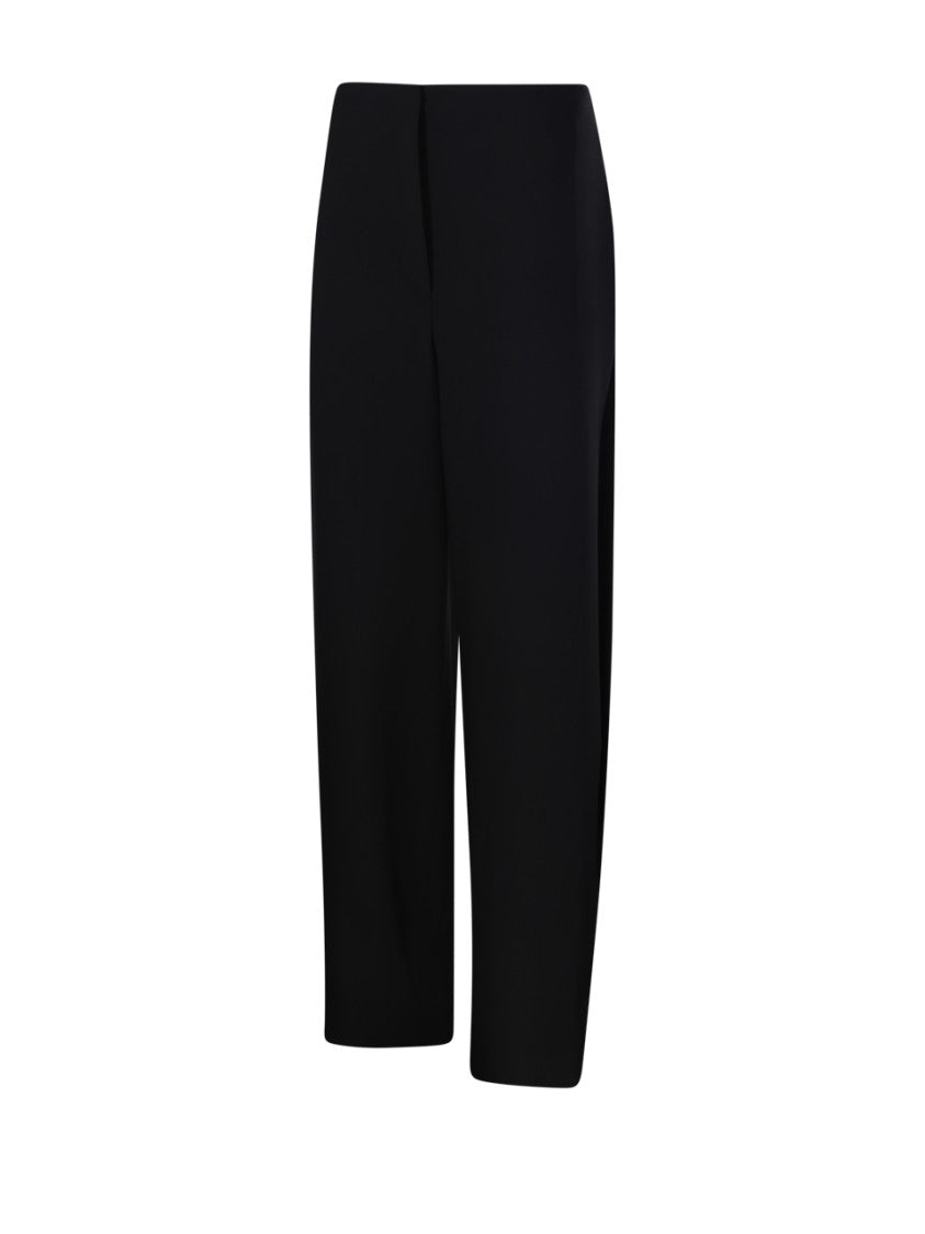 Max Mara High-Waisted Tailored Pants With Smooth Finish