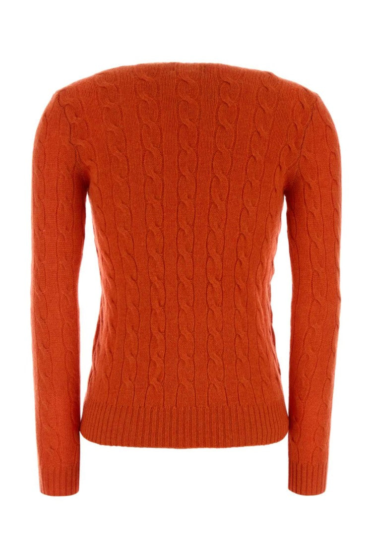 Polo Ralph Lauren Orange Wool Blend Sweater