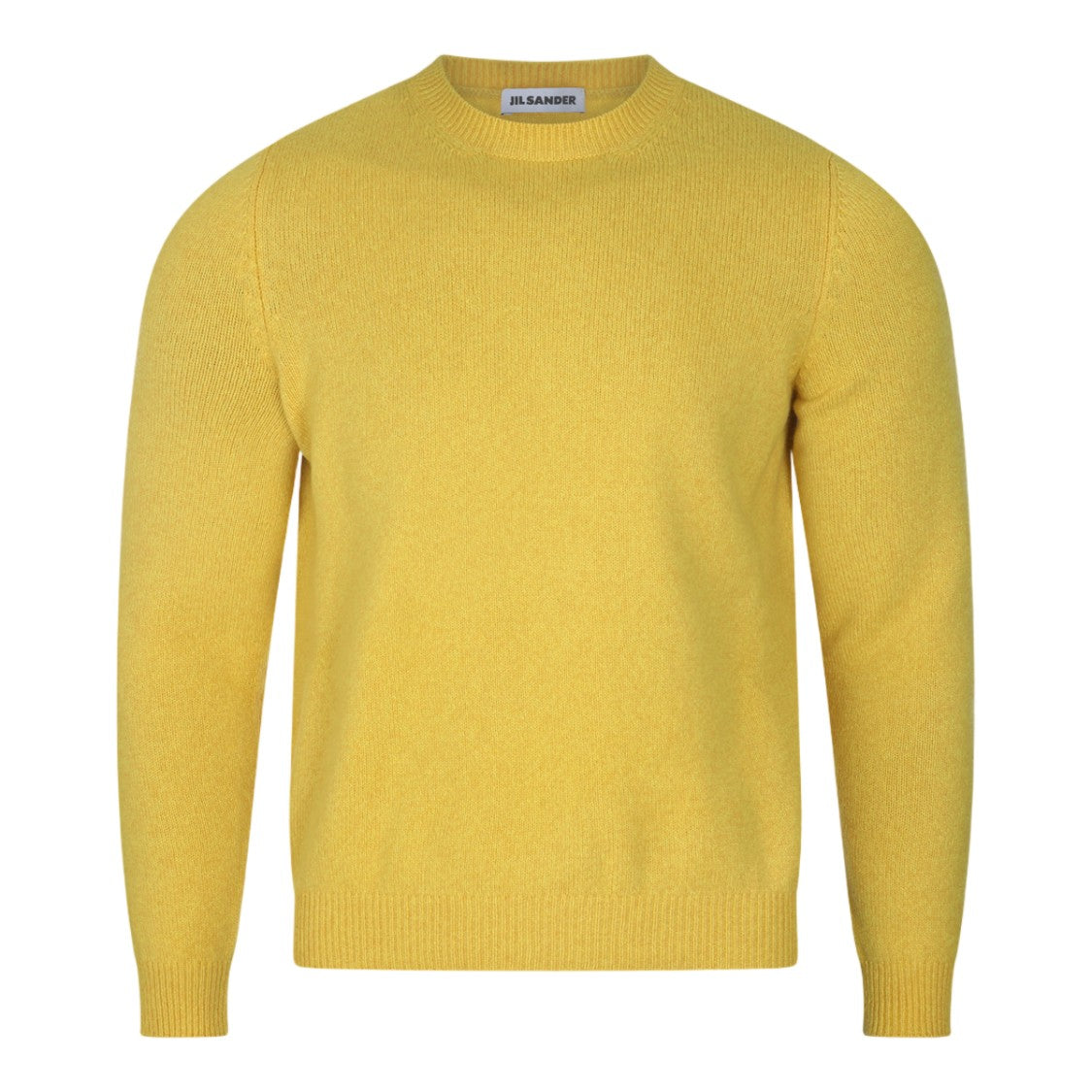 Jil Sander Crew Neck Sweater With Ribbed Cuffs And Hem