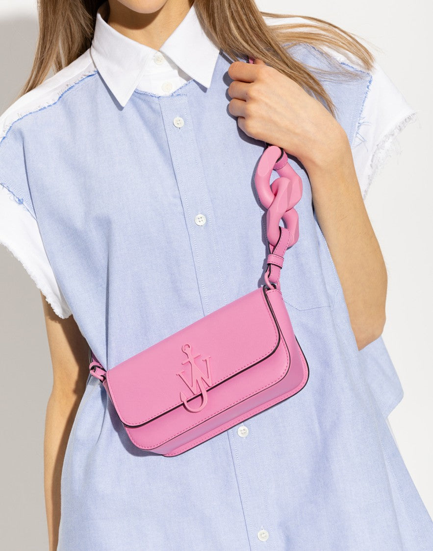 J. W. Anderson Anchor Logo Chain Baguette Shoulder Bag