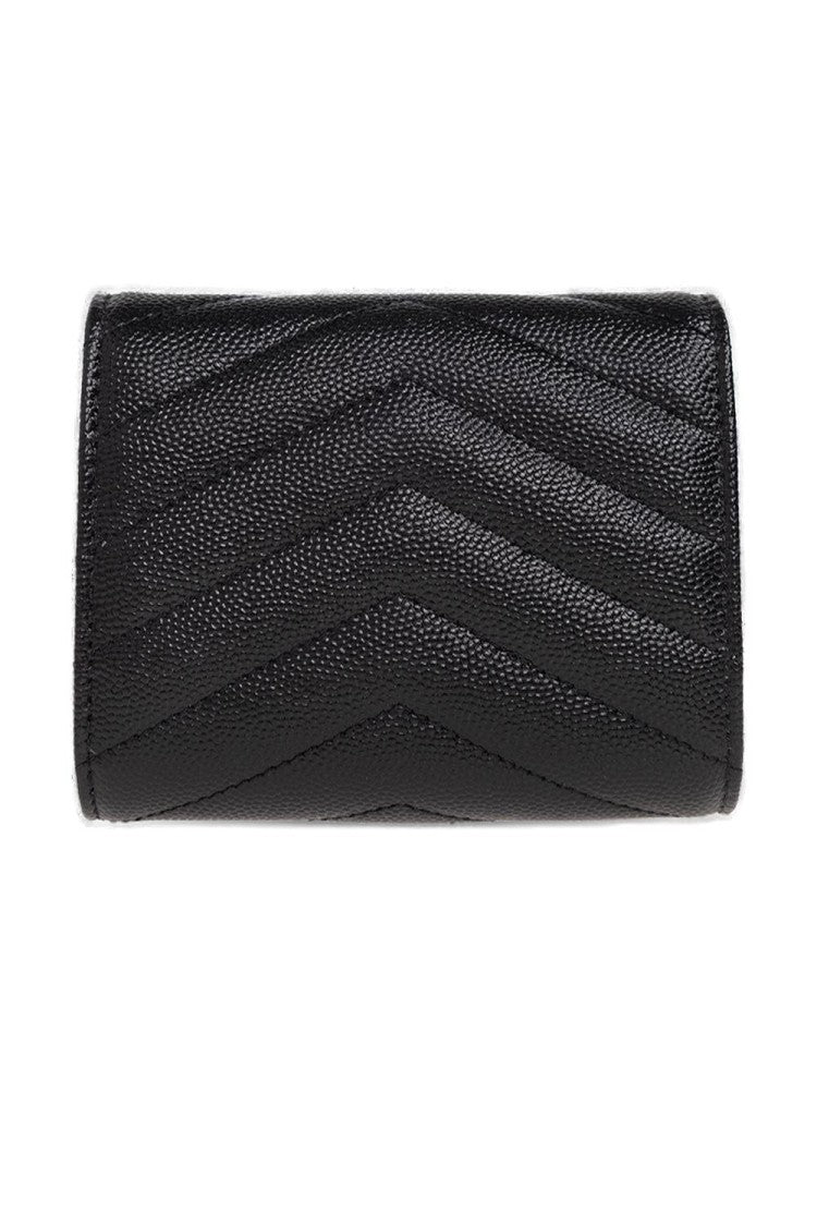 Saint Laurent Textured Lambskin Card Wallet