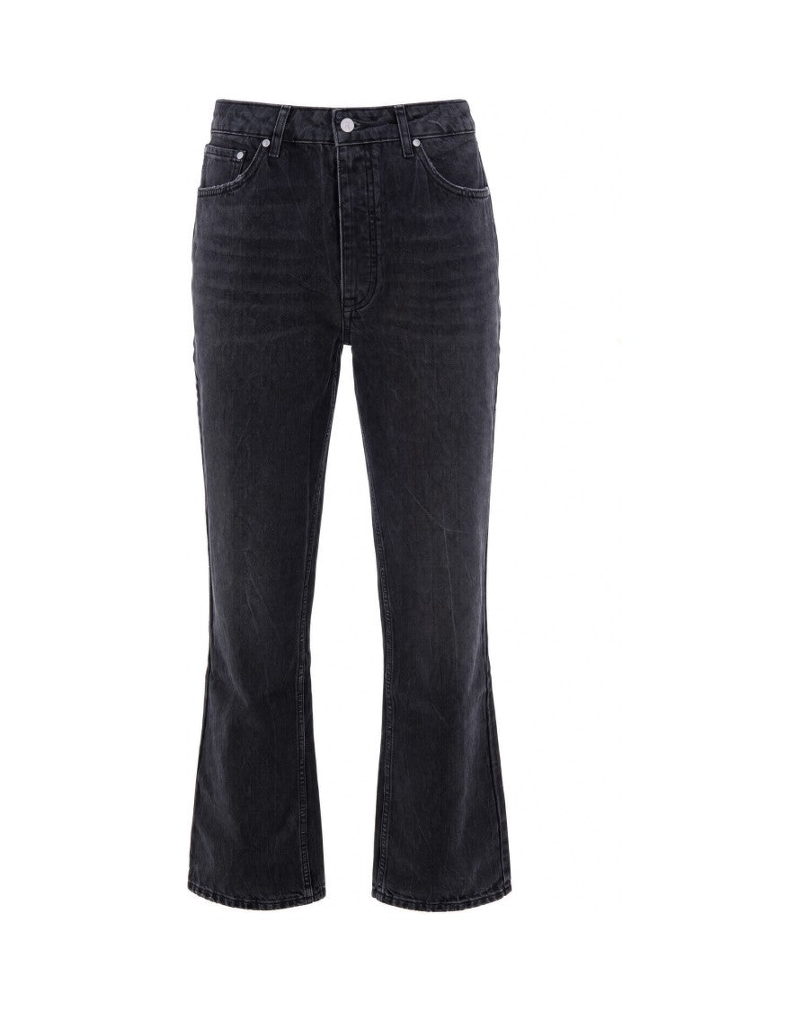 Represent Diffused Black Heaton Flared Denim Jeans