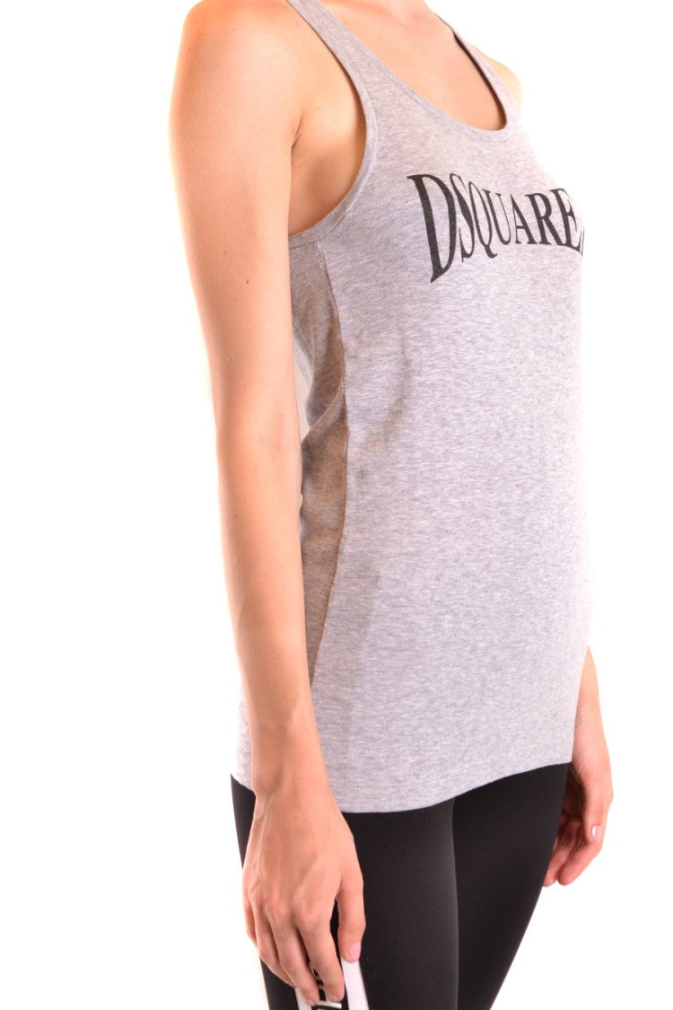 Dsquared2 Heather Grey Sleeveless Tank