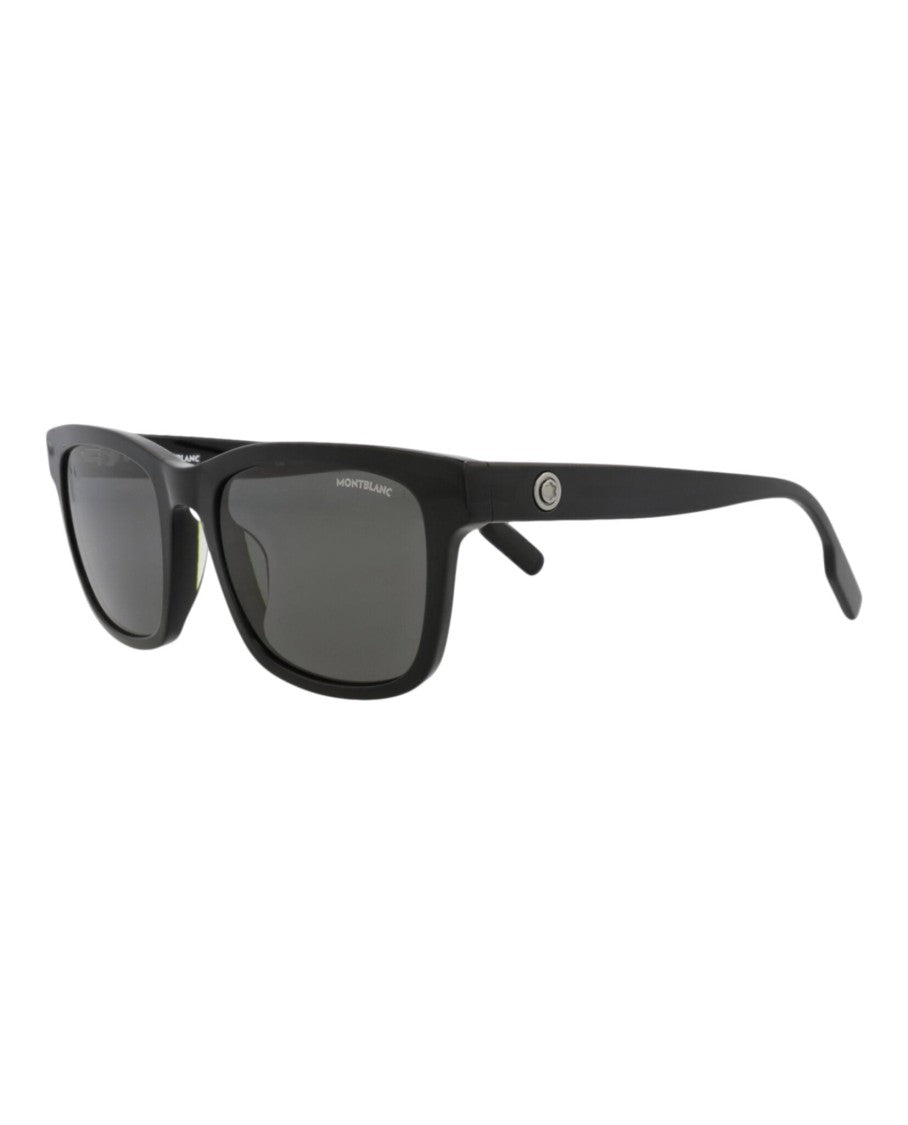Montblanc Square-Frame Acetate Sunglasses