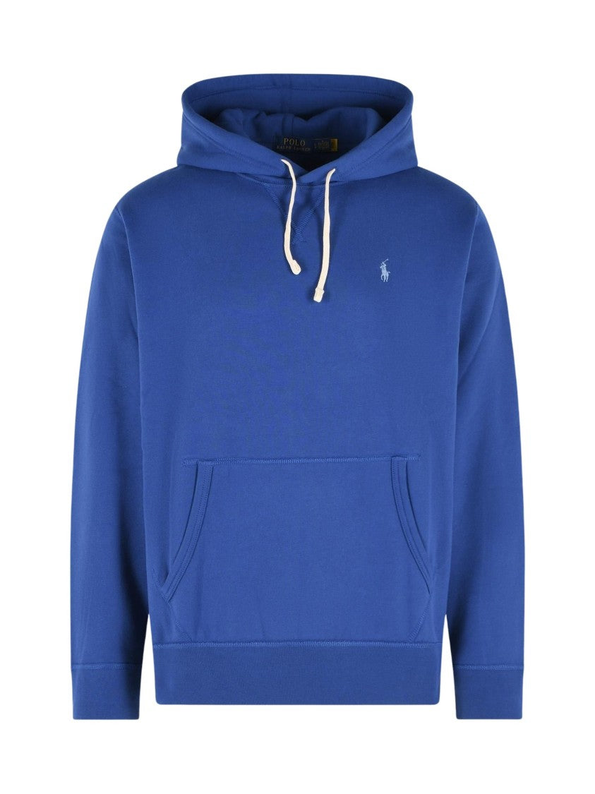 Polo Ralph Lauren Drawstring Hoodie With Logo Embroidery And Kangaroo Pocket
