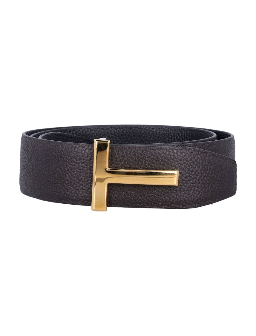 Tom Ford Grain Leather Icon Belt