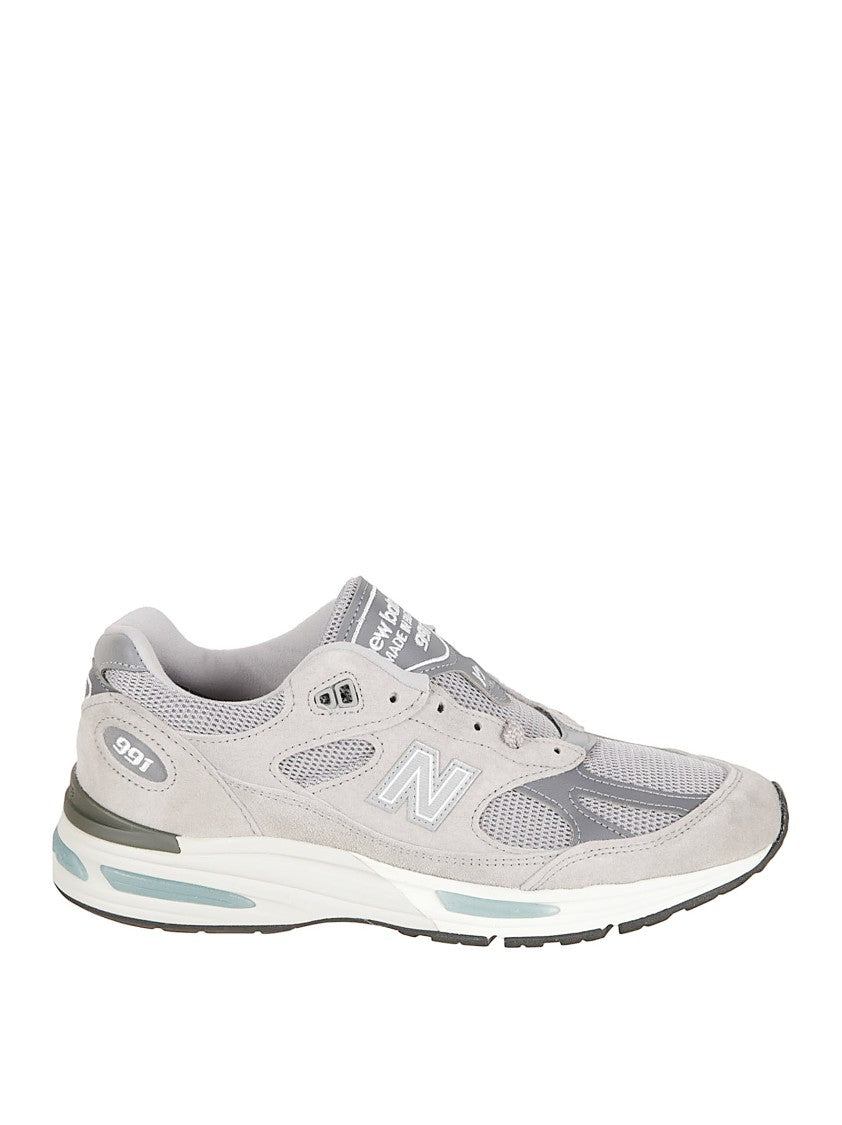 New Balance Low-Top Suede And Mesh Sneakers
