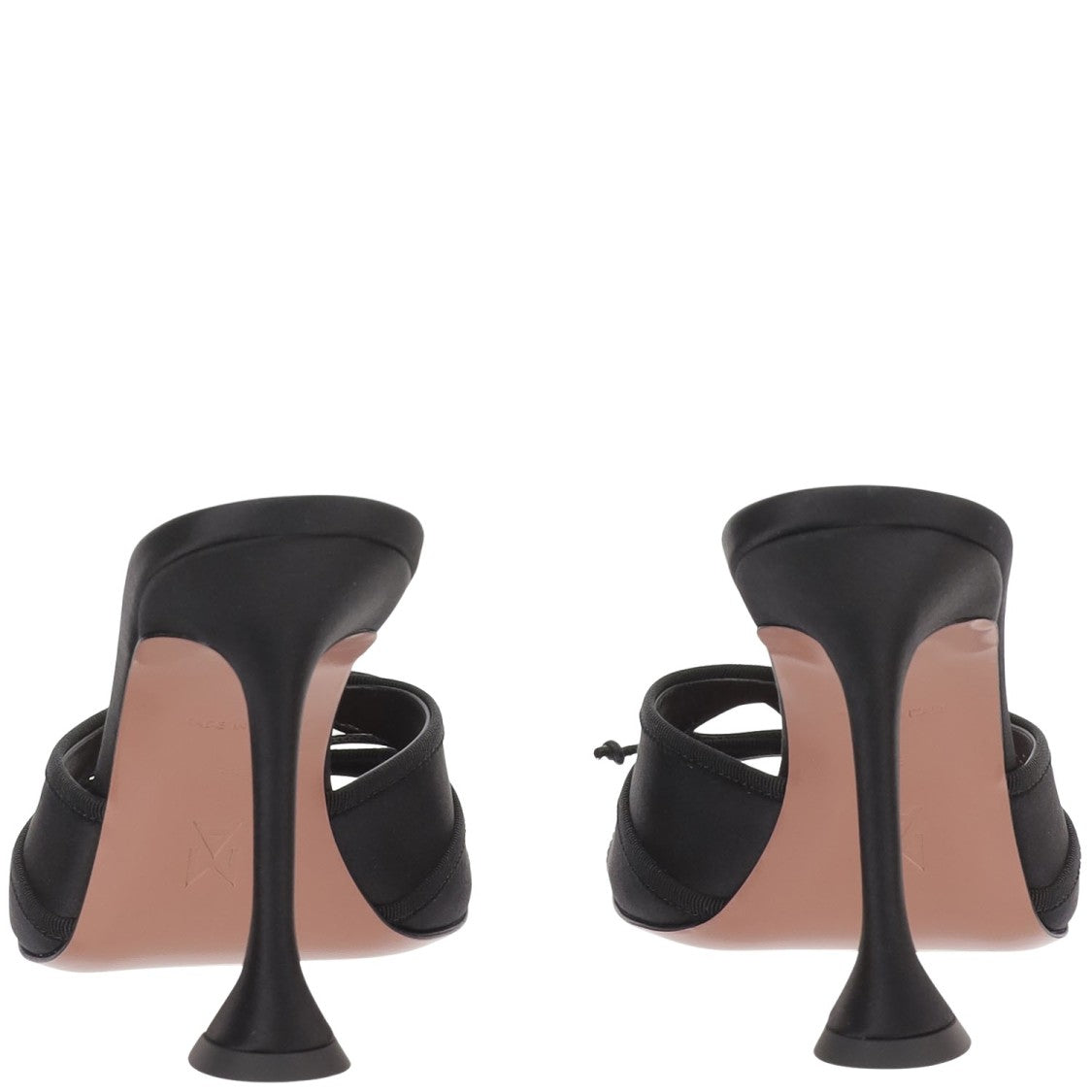 Amina Muaddi Eleonora Silk Sandals