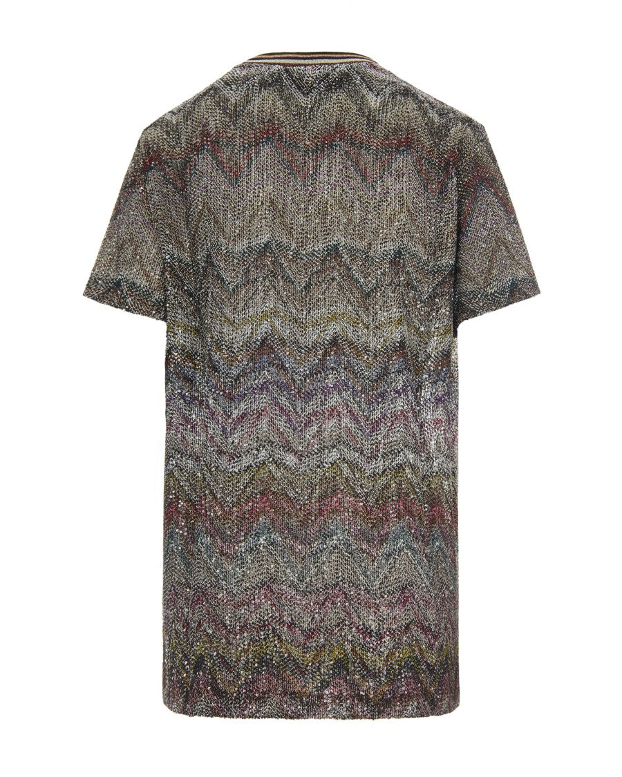 Missoni Multicolor Sequin T-Shirt