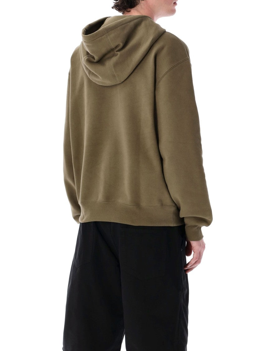 Saint Laurent Relaxed Fit Cotton Hoodie