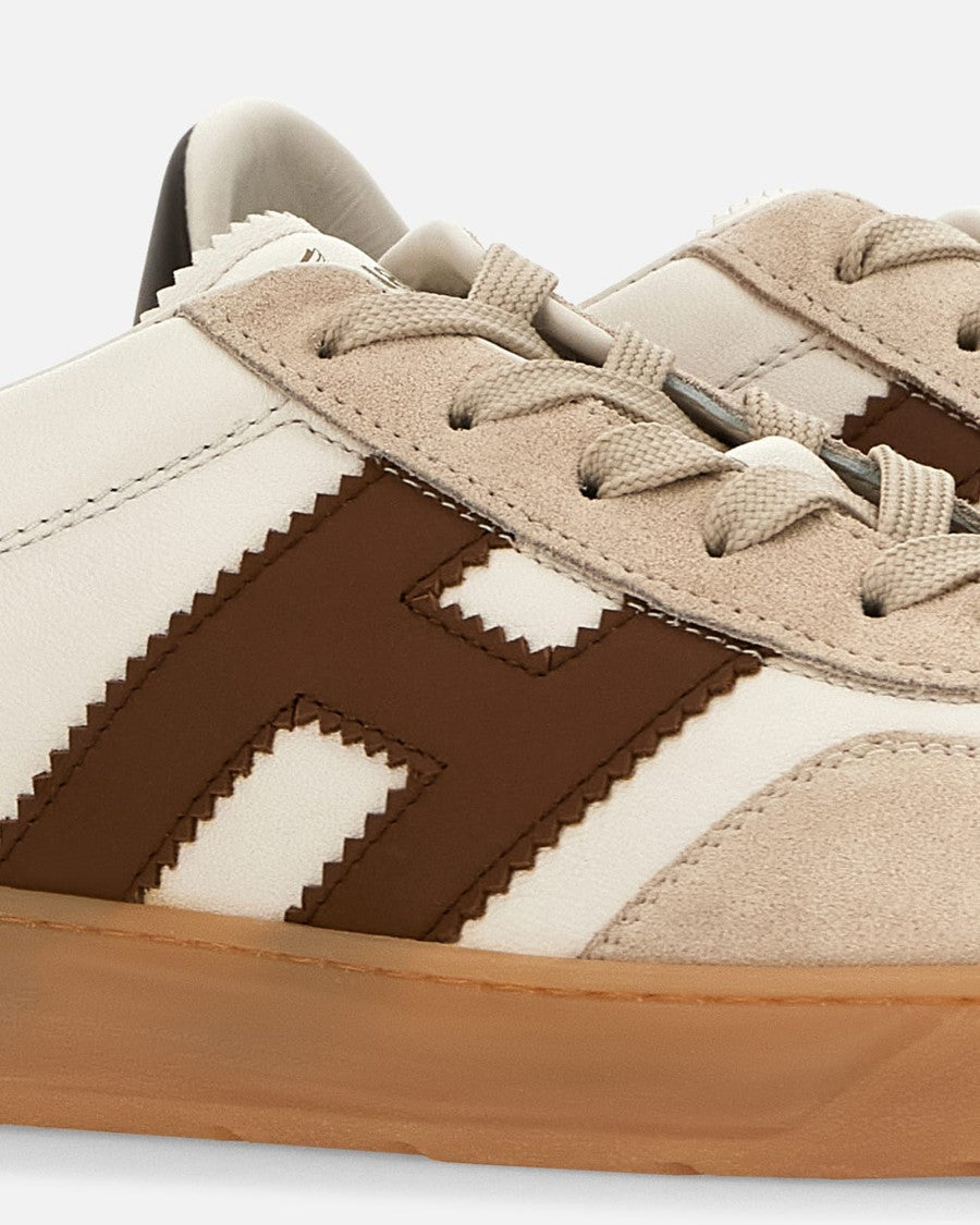 Hogan Cool Ivory/Beige/Brown Sneakers