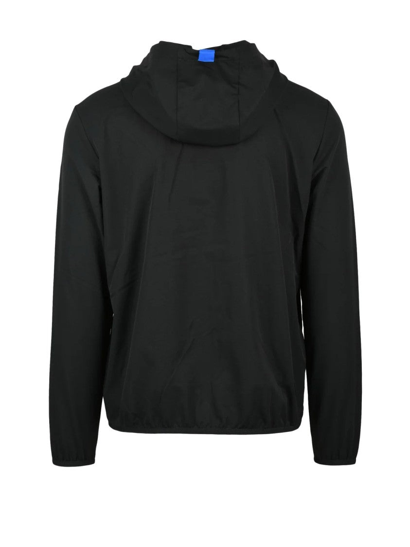 Piquadro Black Polyamide Technical Jacket