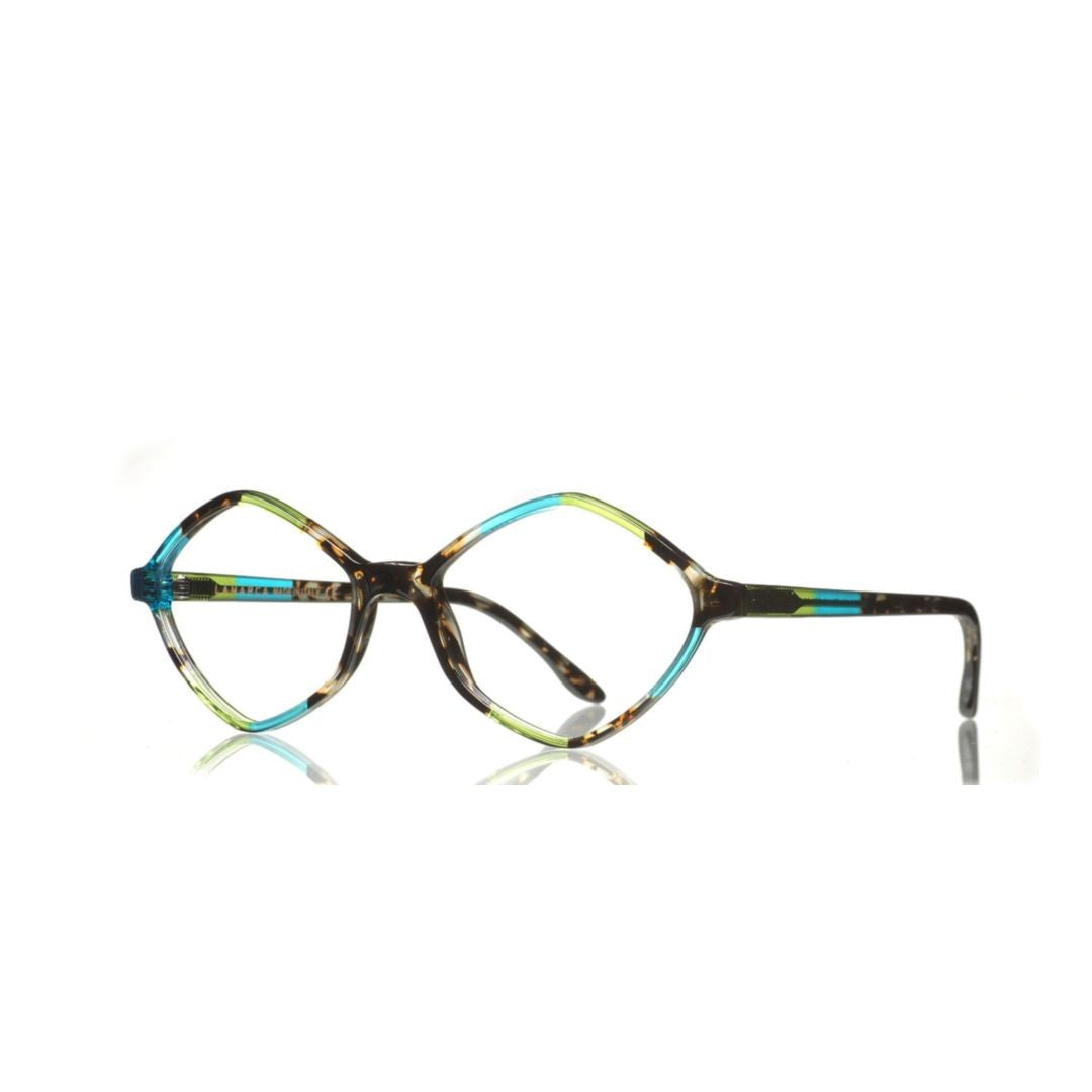 Lamarca Mosaico 131 Geometric Frame Eyewear With Tortoiseshell