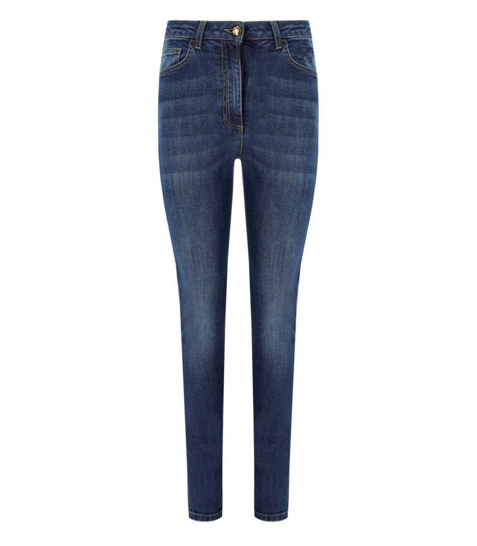 Elisabetta Franchi Blue Skinny Jeans