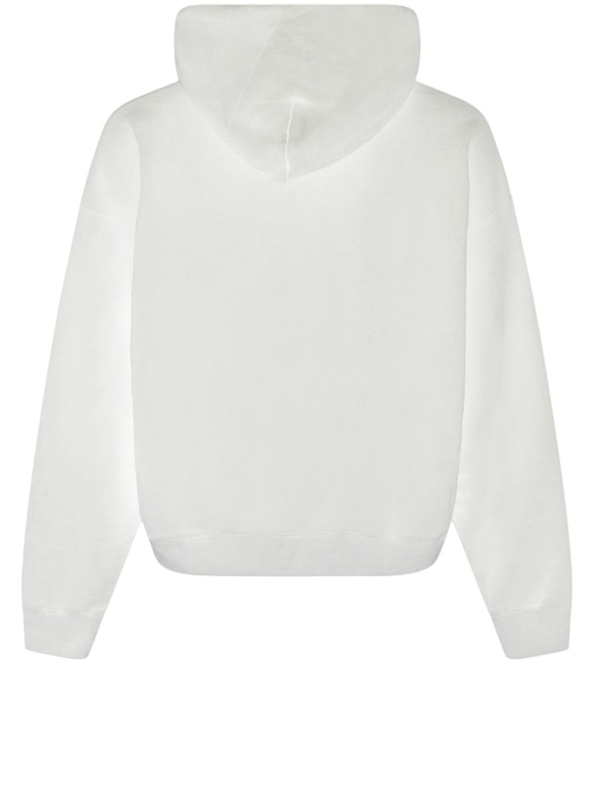 Off-White Relaxed-Fit Cotton Hoodie With Iconic Logo Print