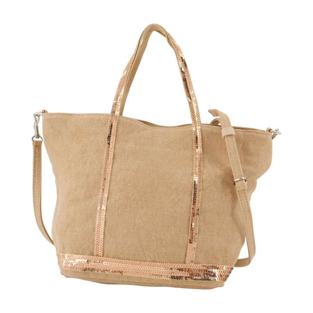 Vanessa Bruno S Shopper Bag - Linen - Pink