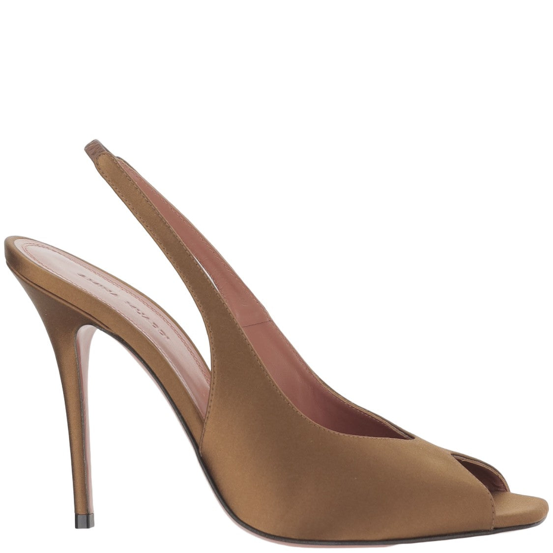 Amina Muaddi Kristina Silk Slingback