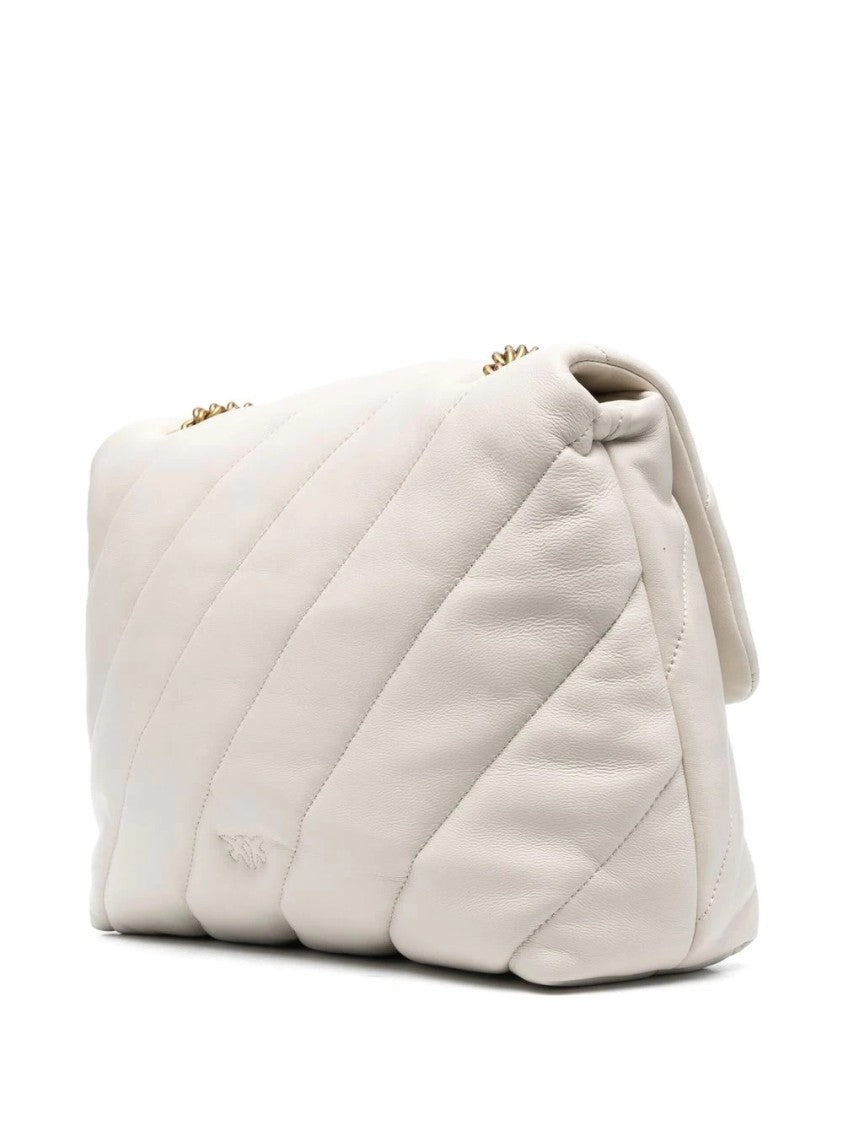 Pinko Love Big Puff Quilted Logo-Embellished Pinko Bag