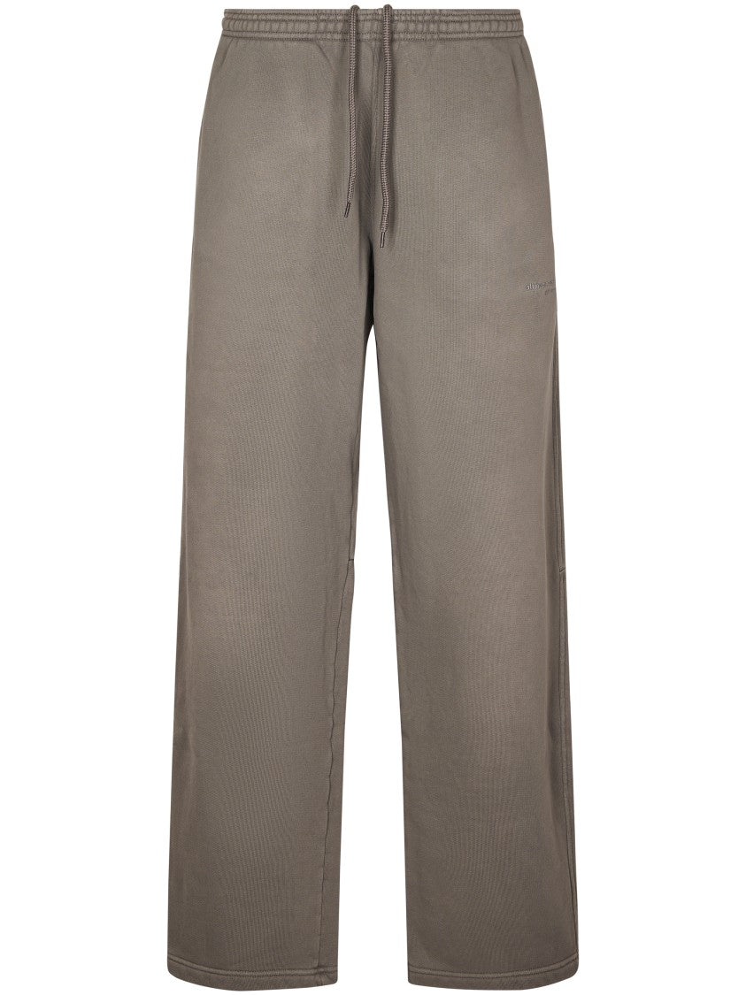 Alexander Wang Relaxed Fit Articulated Leg Trousers With Drawstring Waistband
