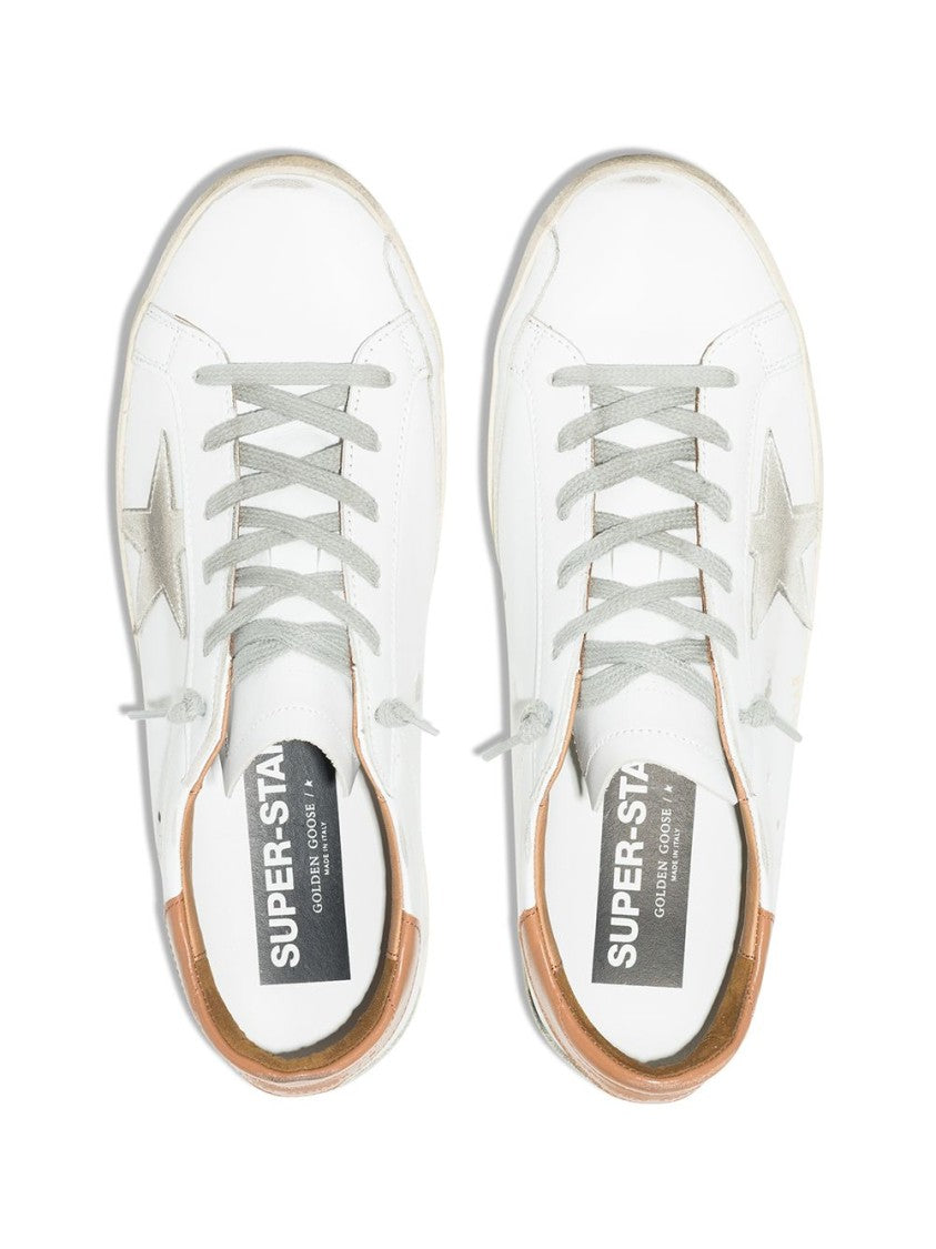 Golden Goose Super-Star Leather Low-Top Sneakers